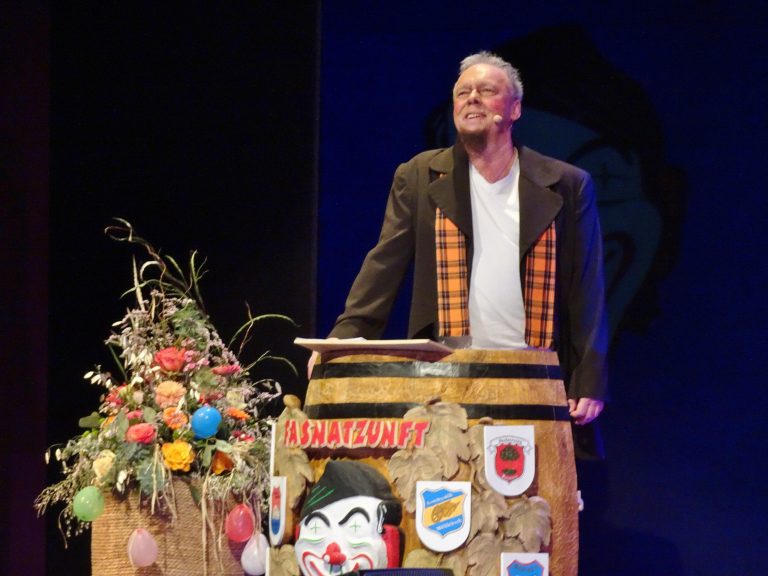 Schnorrowagglar Hugo Nussbaumer führte durch den Abend. 
