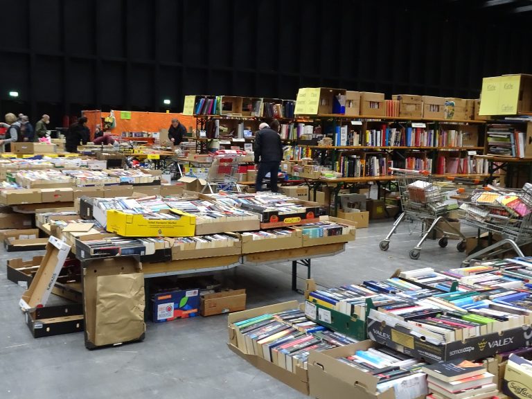 Circa 70.000 Bücher wurden heuer wieder abgegeben.