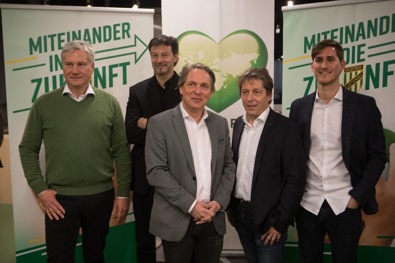 2019 übernahm das neue Team als Vorstand Austria Lustenau: Sepp Bayer , Stephan Muxel, Christoph Wirnsperger, Bernd Bösch und Valentin Drexler.
