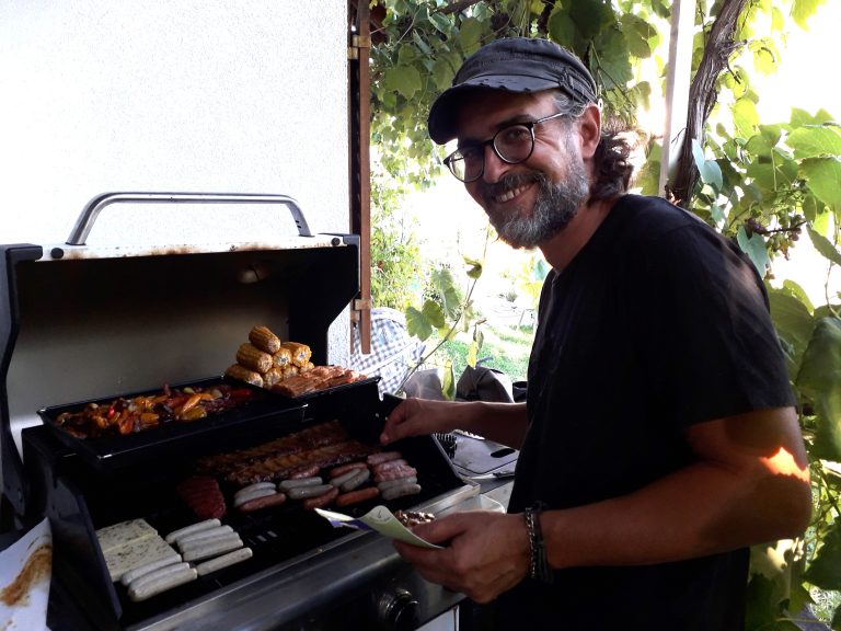 Philipp, der Grillmeister.