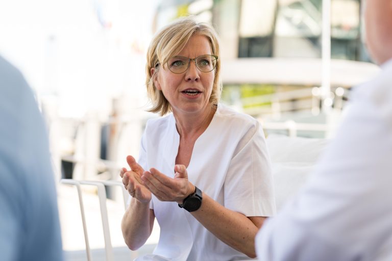 Klimaschutzministerin Leonore Gewessler. <span class="copyright">VN</span>