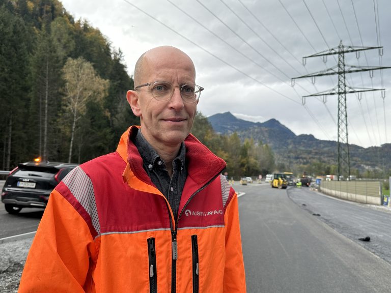  Asfinag-Projektleiter Andreas Färber. <span class="copyright">Vol.at/Mayer</span>