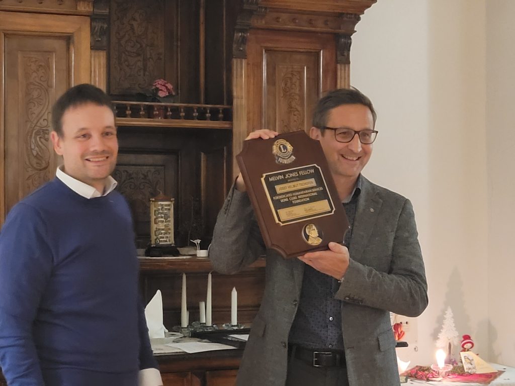 Neuer Präsident beim Lionsclub Silvretta Vorarlberg