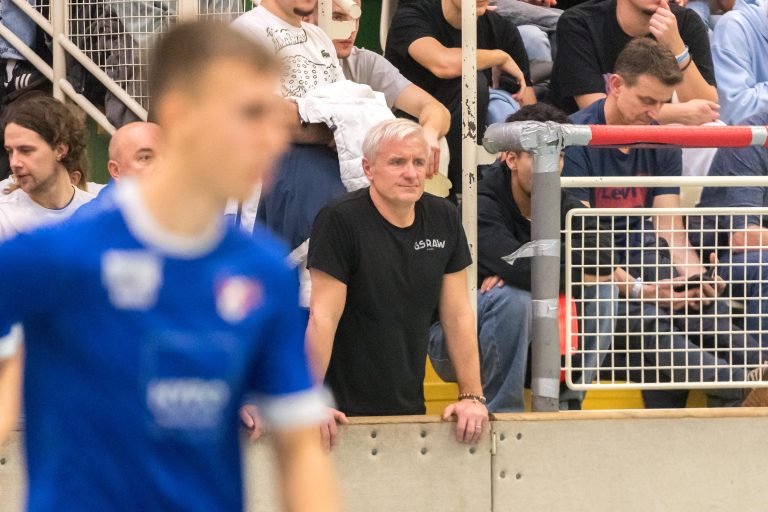 U-18-Trainer Heinz Fuchsbichler, AKA Vorarlberg. <span class="copyright">VN-Stiplovsek</span>