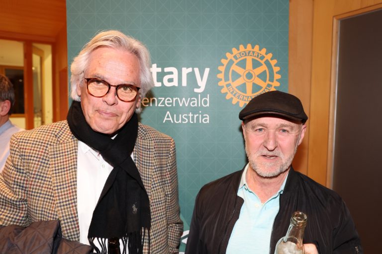 Peter Amann (Amann Kaffee) mit Sigi Innauer (Ex-Gastronom)