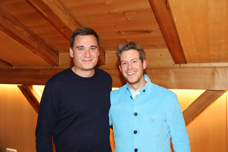 Kevin Noger mit Philipp Brändle. <span class="copyright">Noger</span>
