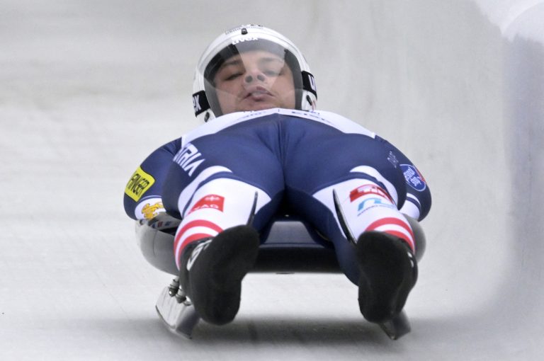 Jonas Müller fuhr auf Platz neun im Einsitzer-Bewerb. <span class="copyright">reuters</span>