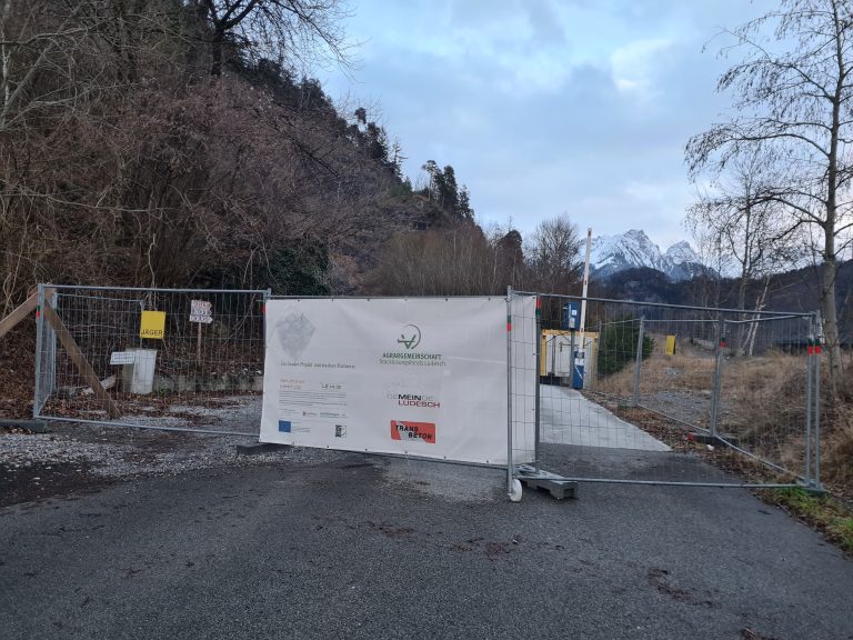 Jetzt ist der Steinbruch wieder gesperrt. <span class="copyright">VN/JUN</span>