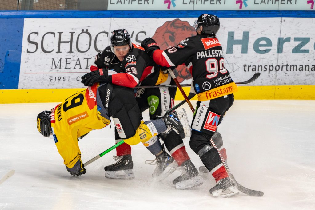 Schlagabtausch zwischen Pioneers und Capitals