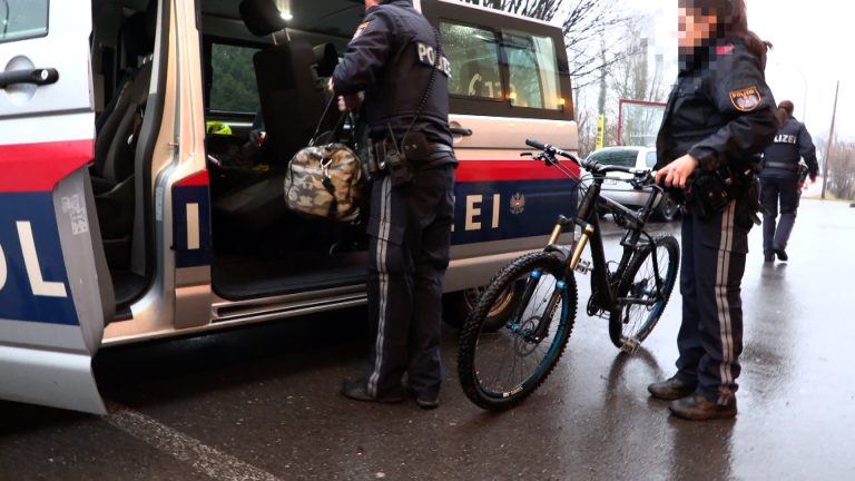 Die Polizei verstaute die offensichtlich gestohlene Beute in einem Transporter. <span class="copyright">M. Shourot (2)</span>