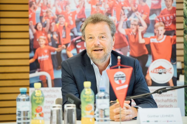 Günther Lehner ist Aufsichtsratspräsident des Alpla HC Hard.Sams