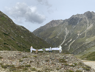 Gletscherabgüsse von verschiedenen Standorten. <span class="copyright">Tinzl/Kunstforum Montafon</span>