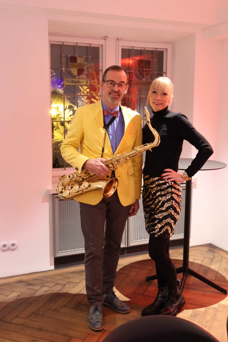 Christoph Hinteregger und Janet Szczypinska.