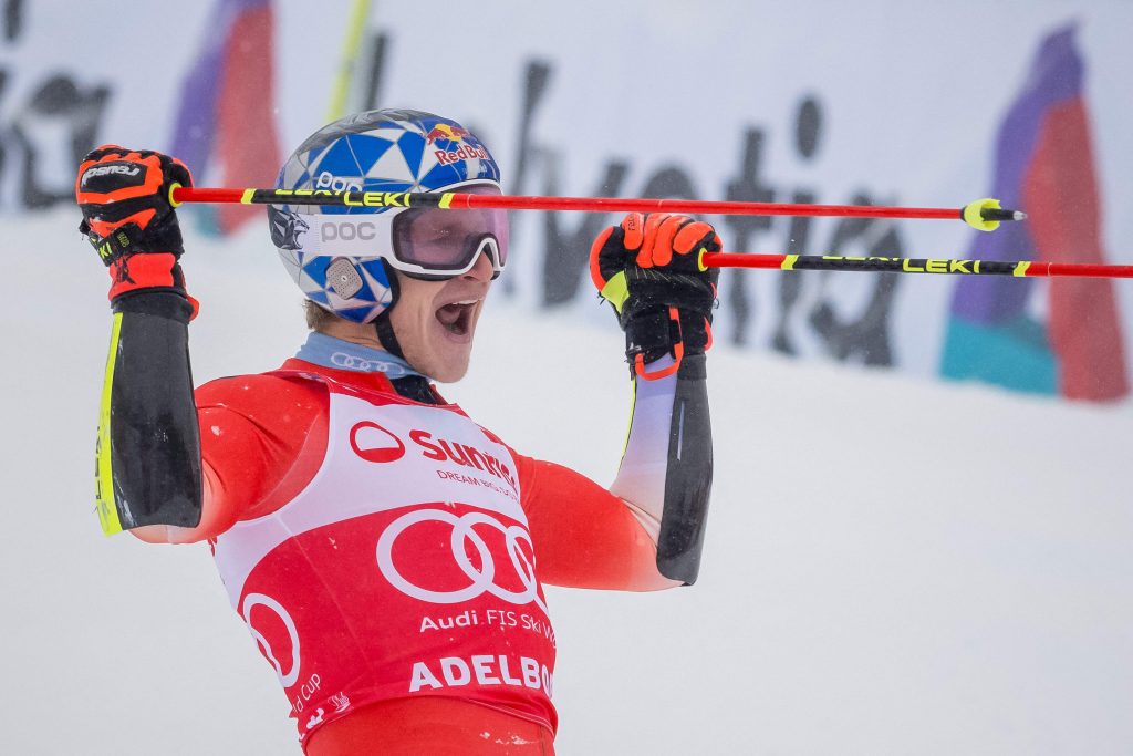 Odermatt schaffte in Adelboden Riesentorlauf-Hattrick