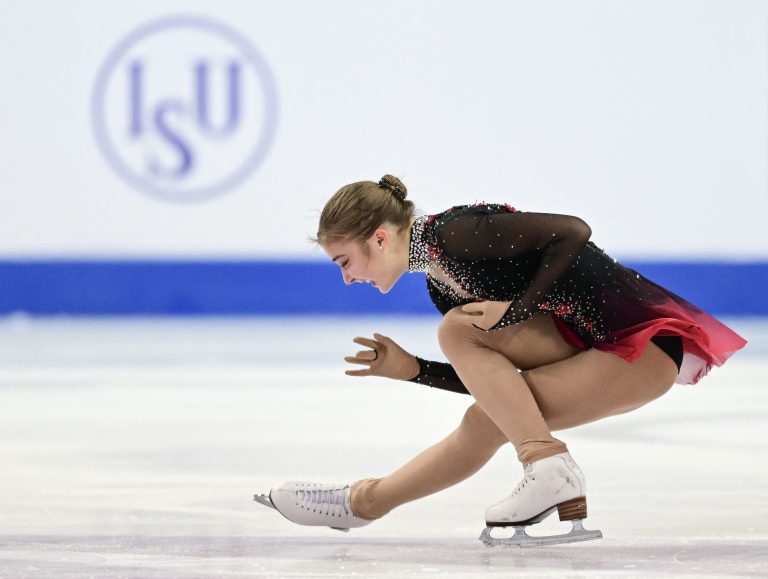 Olga Mikutina legte historisches auf das Eis. <span class="copyright">apa</span>