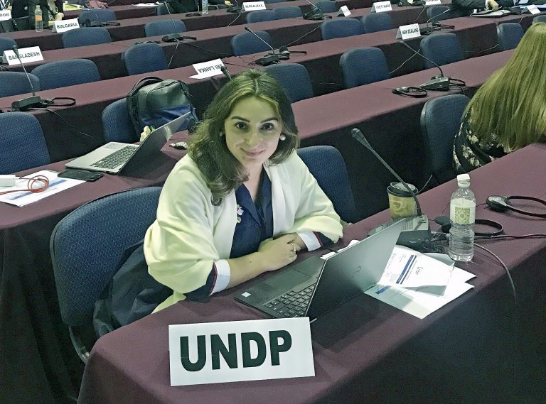 Aida Balamaci zog nach New York, um dort für die UNDP zu arbeiten. <span class="copyright">Balamaci (8)</span>