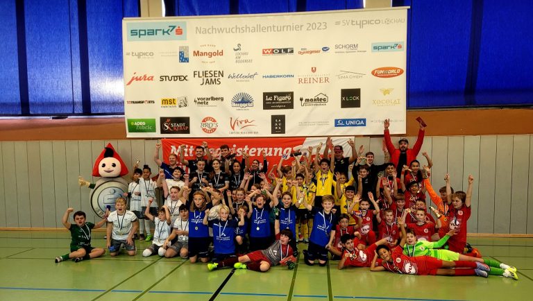 Das große „Spark7 Nachwuchs Hallenturnier“ des SV Lochau war wieder ein ganz besonderes Highlight für die heimische Fußballjugend in der langen Winterpause.