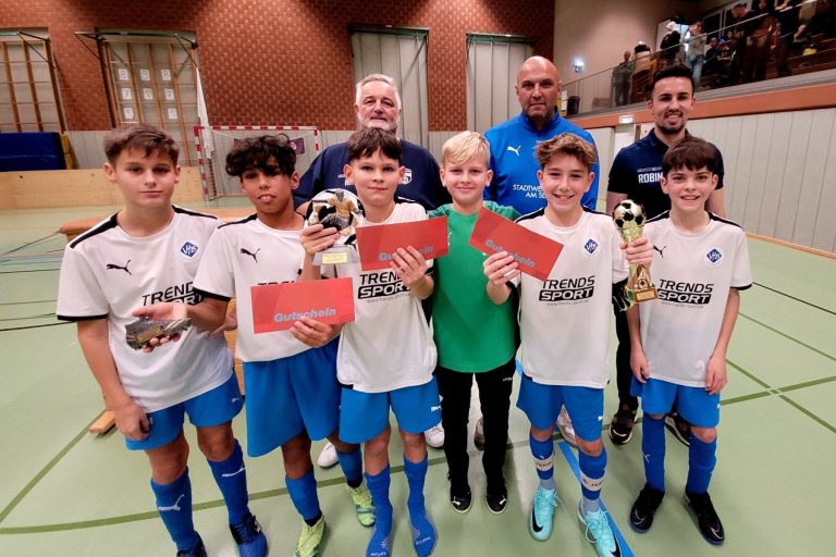 Beim U12 Turnier holte sich der VfB Friedrichshafen aus der deutschen Nachbarschaft souverän den Turniersieg.