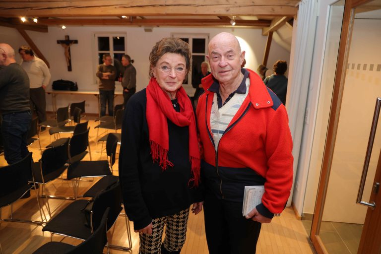Hega und Jörg Frey im „Wolf-Haus“.