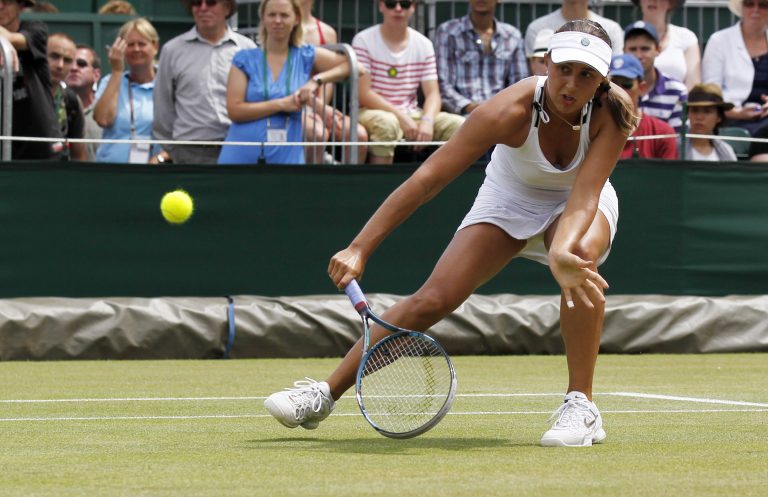 Tamira Paszek bei ihrem ersten Auftritt 2007 in Wimbledon. <span class="copyright">AP</span>