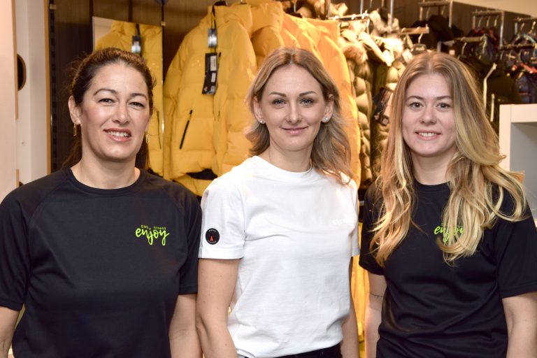Andrea Pecoraro, Danijela Konjevic und Jasmin Mosbach. <span class="copyright">sco</span>