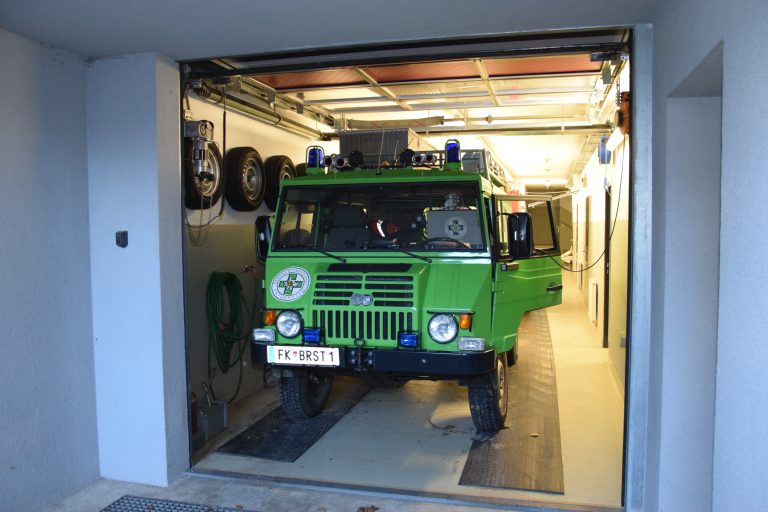 Diese angemietete Garage wird die Bergrettung behalten.<span class="copyright"> sco</span>