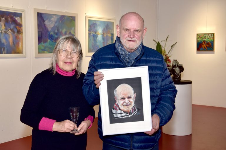 Walter Zingerle mit Gattin Renate.