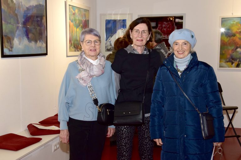 Von links: Sieglinde Bernegger, Verena Maier und Elfriede Plangg. 
