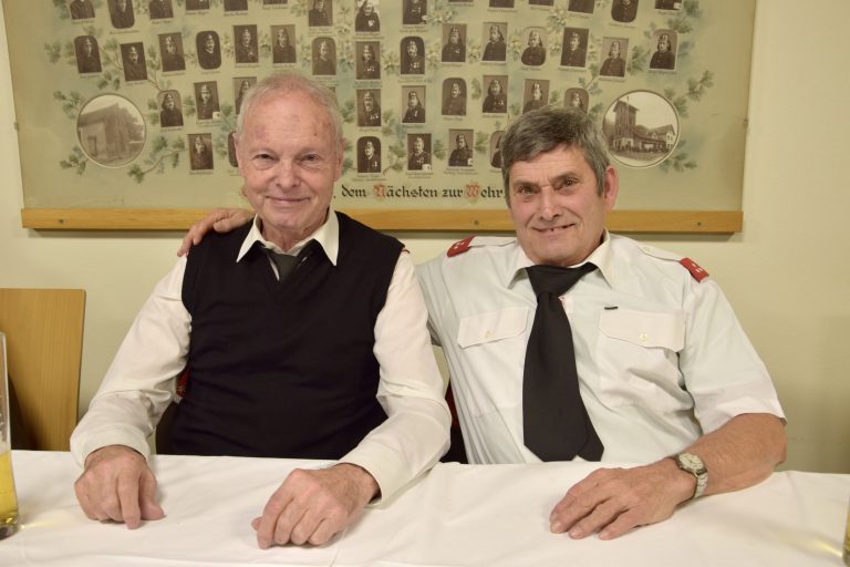 Kurt Holdermann (l.) und Günter Neyer.