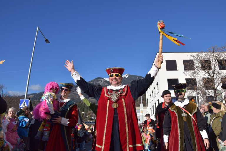 Zunftmeister der Funkenzunft Bludenz, Christian Pellini.