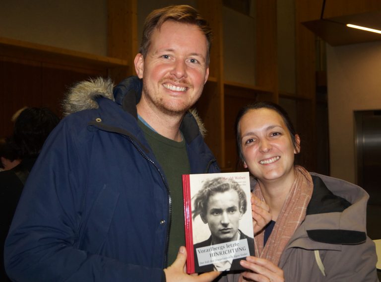 Dominic und Natasa Dapré staunten über die vielen Zeitzeugen.
