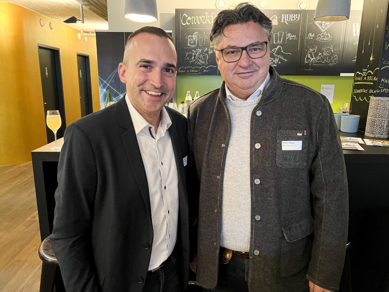 Dominik Steinwidder und Robert Steger waren unter den Gästen.