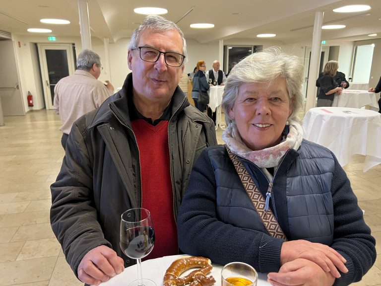 Doris Summer und Herbert Mittersteiner amüsierten sich bestens.