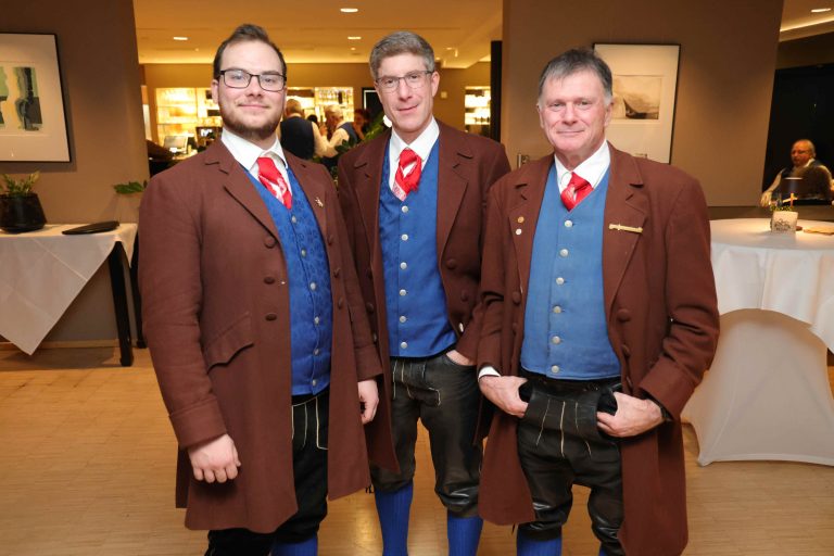 Thomas Rüscher, Johannes Ebli und Wolfgang Rüscher.