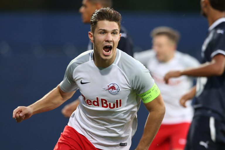 In der Youth League war Meisl der Kapitän der Salzburger. <span class="copyright">Gepa</span>