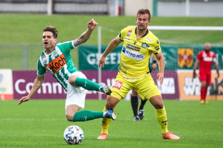 Im Einsatz in der Bundesliga für den SKN St. Pölten. <span class="copyright">gepa</span>