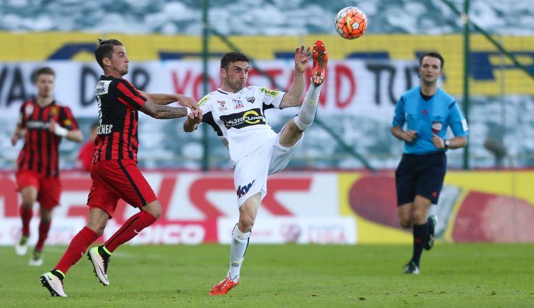 Im April 2016 im Dress des SCR Altach im Bundesligaspiel bei Admira Wacker. <span class="copyright">gepa</span>