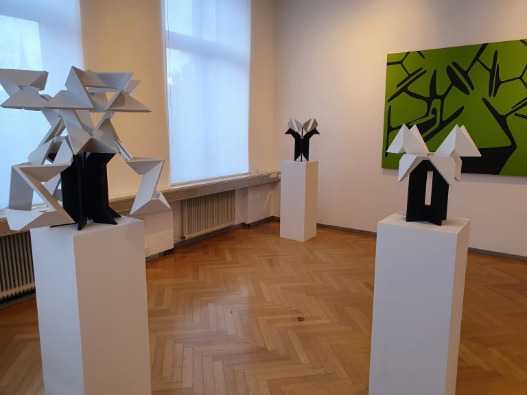 Die Arbeiten des Ehepaars Bösch stehen miteinander im Dialog. <span class="copyright">thomas schiretz</span>