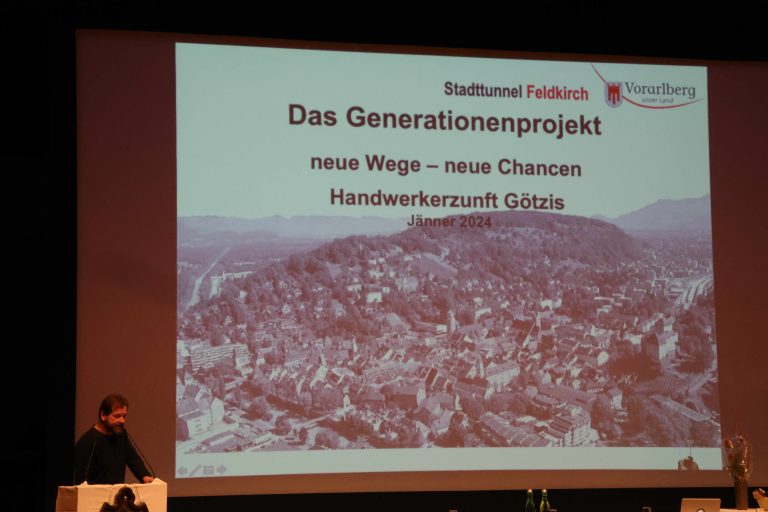 Eine Besichtigung der Stadttunnel-Baustelle durch Zunftmitglieder ist angedacht.