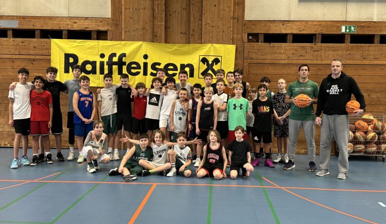 Die Dornbirn Lions freuten sich über das gut besuchte Neujahrscamp, das heuer zum ersten Mal stattfand. <span class="copyright">cth</span>