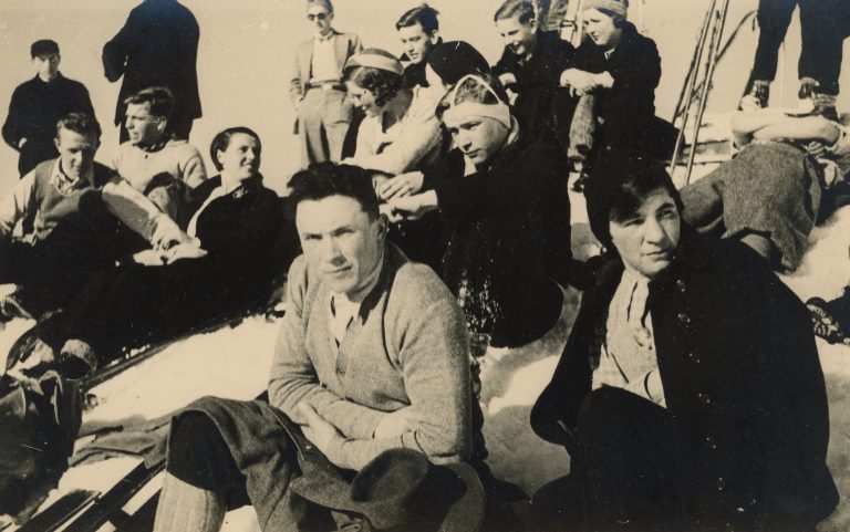 Josef Kramer (vorne) und Hilda Pscheid.<span class="copyright"> Familie Kramer</span>