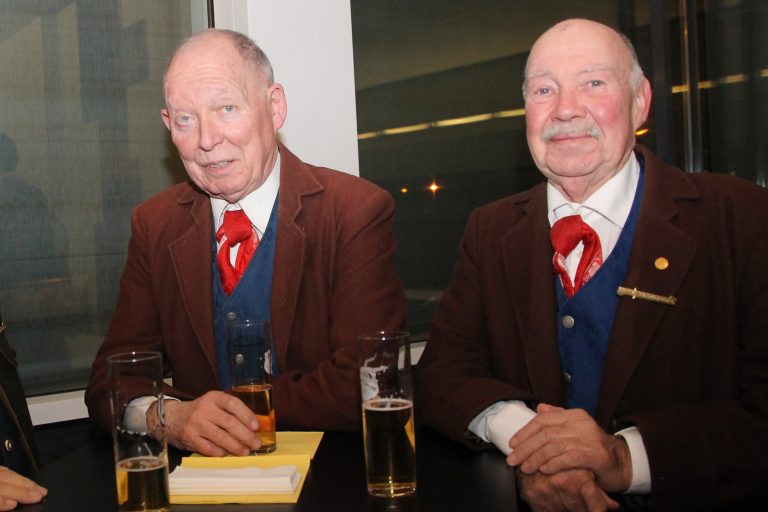 Peter Efferl und Thomas Kathan (Stadtmusik Feldkirch).