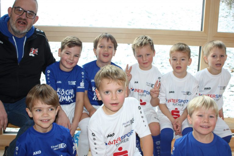 Die Unter-7-Jährigen von FC BW Feldkirch spielten erfolgreich. <span class="copyright">VN-TK (12)</span>