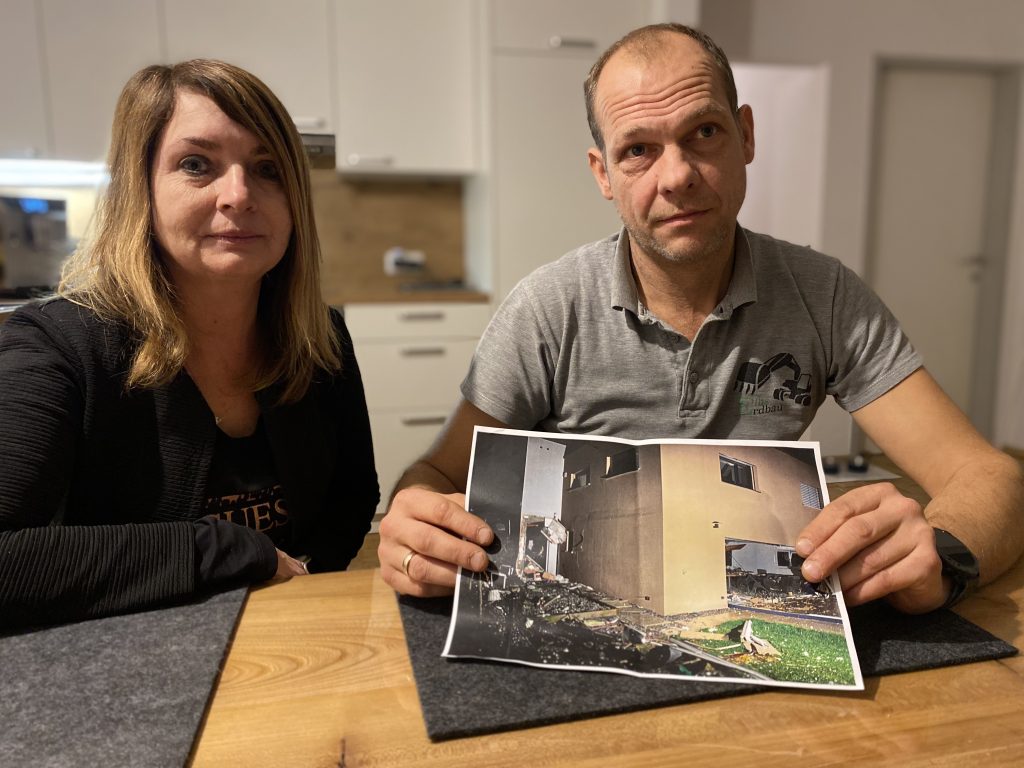 Gasexplosion zerstört Haus in Hohenweiler: Ein Jahr später blickt Familie Elbs optimistisch in die Zukunft