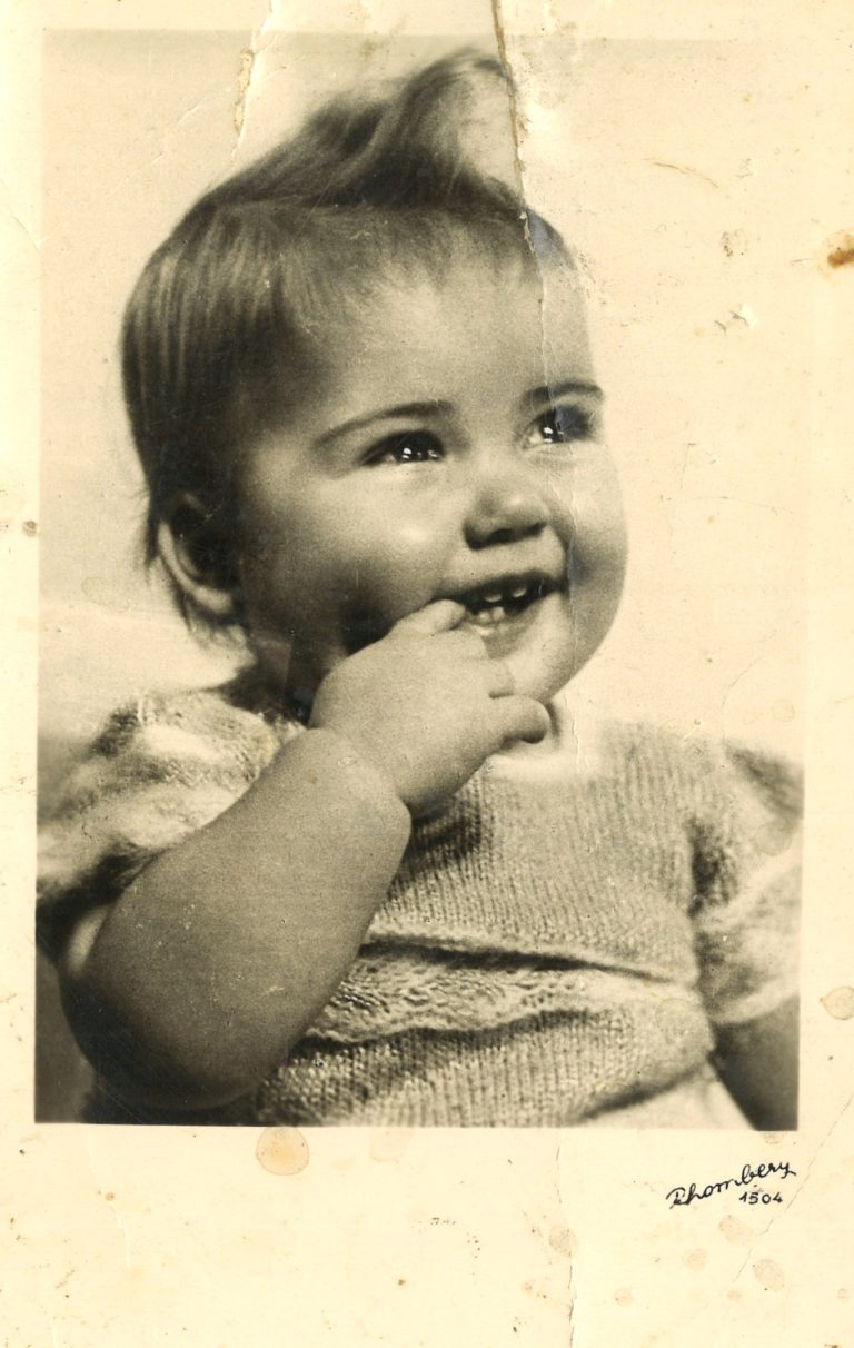 Ilse war ein niedliches Baby.