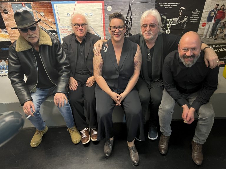 Immer mit dabei: Heli Burtscher, Michael Köhlmeier, Martina Breznik, Reinhold Bilgeri und Bernie Weber. <span class="copyright">Franc</span>