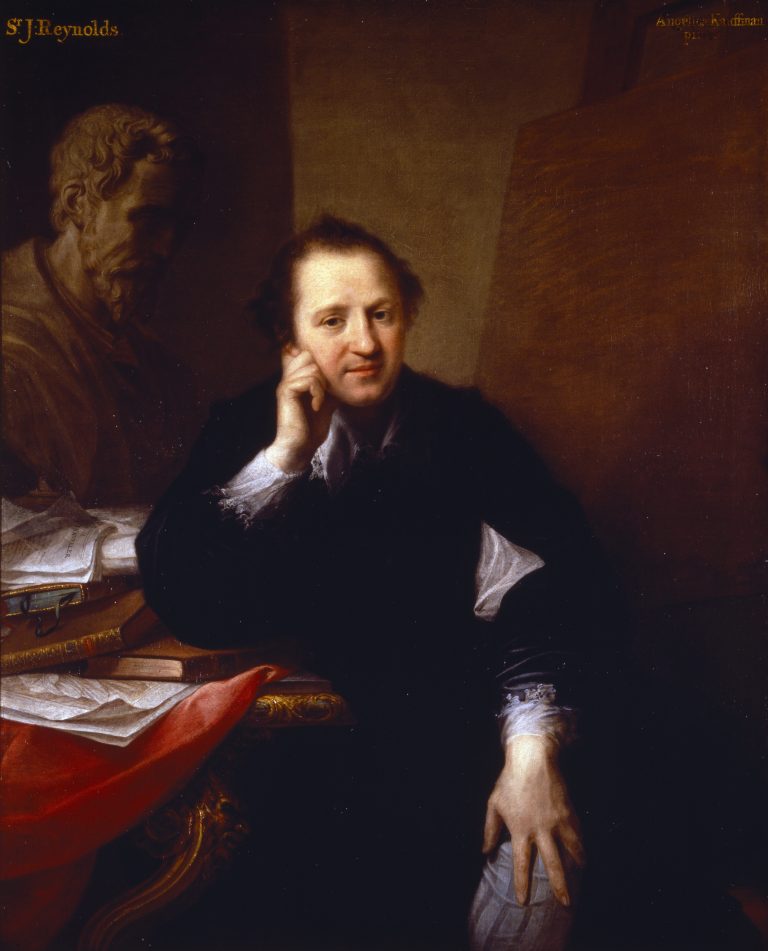 Kauffmann portraitierte auch Sir Joshua Reynolds (1723-1792). <span class="copyright">Mark Asher Photography/Royal Academy of Arts </span>