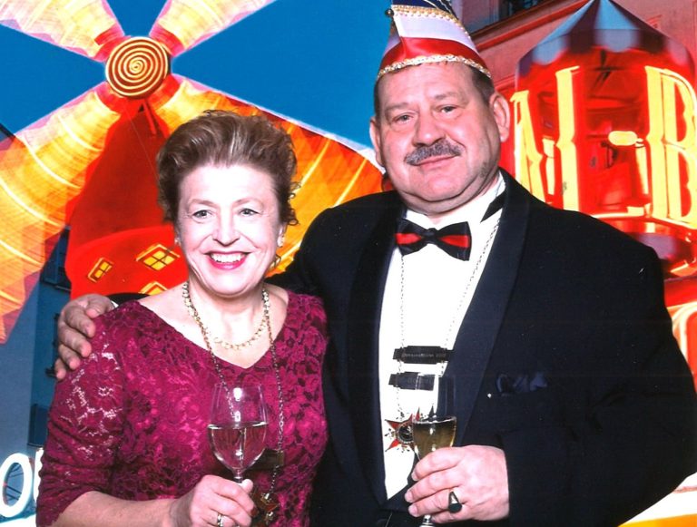Andrea Kinz mit ihrem Ehemann Hubert Kinz. <span class="copyright">Gildenball </span>