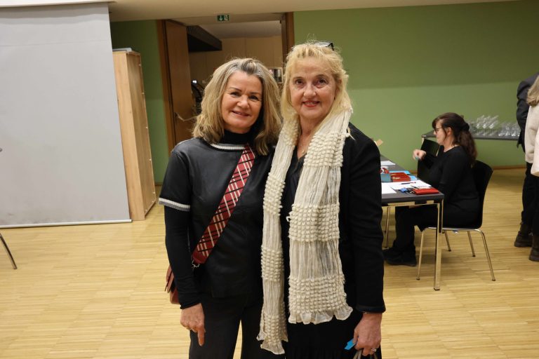 Melitta Fitz und Andrea Walser vom Tanzclub Blaugold.