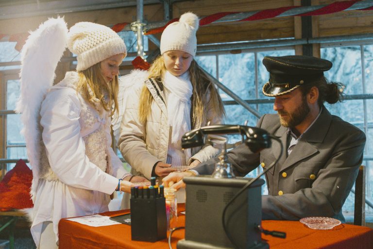 So wurde das Felshotel unter anderem als Christkindlpostamt genutzt. <span class="copyright">leander-rp</span>